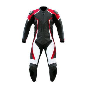 Combinaison de moto unisexe en cuir véritable imprimé, coupe-vent, imperméable, respirante, séchage rapide, grande taille, personnalisable OEM - Product Image 5