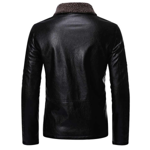 Most Selling Premium Quality <b>Genuine</b> Zipper Leather Jacket Men Motorcycle Leather Jackets Color Men Leather Jacket for Men - Product Image 6