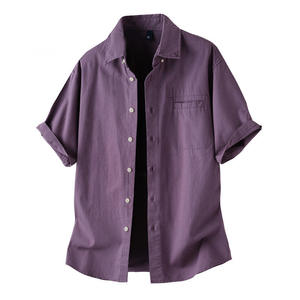 เสื้อเชิ้ตฤดูร้อนสไตล์ฮาวายสำหรับผู้ชาย ลายดอกไม้ ระบายอากาศได้ดี ติดกระดุม เหมาะสำหรับวันพักผ่อนที่ชายหาด - Product Image 2