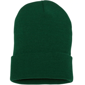 Achetez un bonnet en tricot uni de haute qualité pour l'hiver, promotionnel, avec logo personnalisé 2026 - Product Image 2