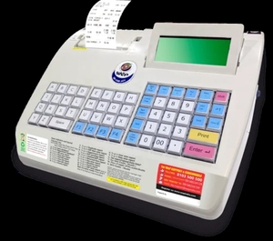 เครื่องพิมพ์ใบเสร็จแบบสายความร้อนของเว็บ BP2100 Joy เครื่องบันทึกเงินสดอิเล็กทรอนิกส์ขั้นสูงเคาน์เตอร์สีขาว72มม. - Product Image 3