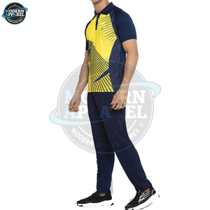 Nouvelle conception de logo personnalisée, uniforme de cricket de haute qualité, prix de gros, uniforme de cricket pour hommes, 100% polyester - Product Image 4