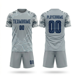 Camisetas de Fútbol de Alta Calidad al Por Mayor, Logotipo Personalizado, Secado Rápido, Ropa Deportiva de Entrenamiento - Product Image 5