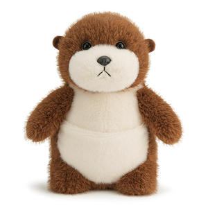 Peluche de Nutria de 23 cm, Simulación Realista, Regalo de Peluche Suave de Nutria, Juguete de Animal de Peluche - Product Image 2
