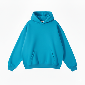 Sudadera con Capucha de Alta Calidad para Hombre, Informal, Unisex, de Algodón Grueso, Transpirable, Resistente al Viento, con Bolsillos, Negra, para Invierno - Product Image 6
