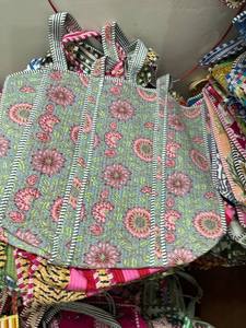 Cotton Quilted Shoulder <b>Bag</b> for <b>Women</b> Stylish Lightweight Fashion Handbag Daily Use <b>Travel</b> Shopping <b>Bag</b> 5 Lot - Product Image 2