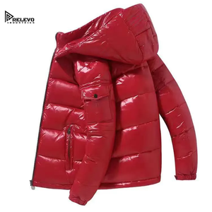 Chaqueta Acolchada Ecológica Personalizada para Hombre y Mujer, 280 GSM, con Capucha, Impermeable, Gruesa y Cálida, Venta al Por Mayor OEM - Product Image 2