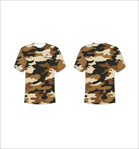 Camiseta de Manga Corta con Estampado Argyle para Hombre, Color Azul y Blanco, Cuello Redondo, Corte Regular, Transpirable, Informal, Estampada, Venta al Por Mayor, OEM - Product Image 4