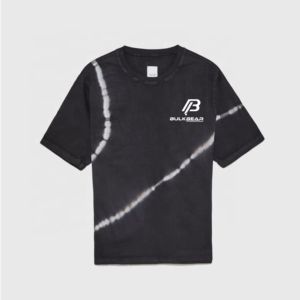 เสื้อยืดคอตตอน 100% แบบถักด้านหน้า ทรงลำลองสำหรับผู้ชาย ผ้าหนา ทรงปกติ ไหล่ตก สไตล์สตรีทแวร์ พรีเมียม OEM - Product Image 4