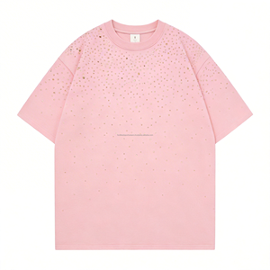 เสื้อยืดแขนสั้นผู้ชายสีเขียวมะกอก ทรงปกติ พิมพ์ลายดอกยางนูนด้านหน้า คอกลม สไตล์ลำลอง วินเทจ ผ้าฝ้าย 100% - Product Image 1