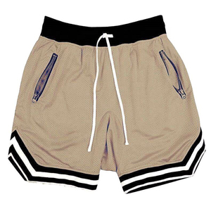 Pantalones cortos de baloncesto ligeros, transpirables, deportivos, Niker, 100% poliéster, pantalones cortos para correr con bolsillos laterales. - Product Image 4
