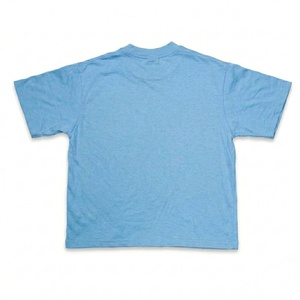 T-shirt col rond tendance été 2026 pour adolescents, 220 grammes, imprimé tissé, délavage à la pierre, coupe décontractée ample, faible MOQ - Product Image 2