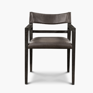 Silla de Comedor Elegante, Duradera y Moderna de Lujo con Estructura de Madera Sólida y Tapicería de Cuero por NAM HAI para Muebles de Comedor - Product Image 2