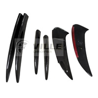 Pièces automobiles/moto OEM, couvre-rétroviseurs en fibre de carbone, déflecteurs/aileron arrière, tissu en fibre de carbone 3K/forgé pour pare-chocs avant