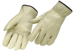 Guantes de Trabajo de Cuero Vacuno de Alta Calidad, Resistentes al Calor, Antideslizantes, Equipo de Protección Personal, Color y Talla Personalizables - Product Image 6
