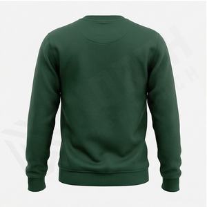 Sudadera Sexy de algodón personalizada al por mayor, sudadera de mujer de Fitness de Color sólido liso de moda con cuello levantado de manga larga de primera calidad - Product Image 3