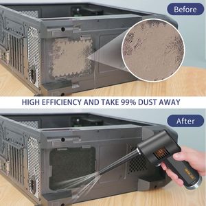 Nuova Generazione di Compressore d'Aria Elettrico 33000 RPM per Pulizia di Tastiere e Dispositivi Elettronici - Product Image 4