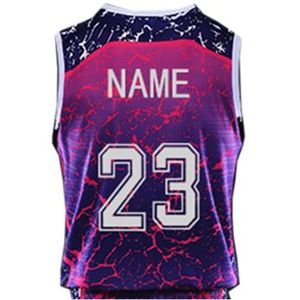 Custom Sublimation Plus Size Breathable Sleeveless Anti-Bacterial Quick Dry Printed Polyester Basketball Uniform Custom Colors - Product Image 6