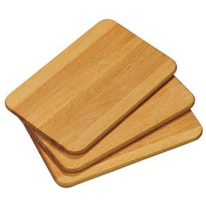 Planche à découper en bois d'acacia massif de 1,5 cm d'épaisseur, durable, en stock entrepôt USA, pour service et charcuterie à domicile - Product Image 4