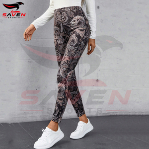 OEM Service With Stretchable & Comfortable Wholesale Rate Latest Style Outdoor Wear Women Fitness <b>Leggings</b> Suitable For <b>Summer</b> - Product Image 4