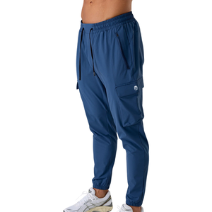 Pantalones Cargo Titan Blue Tech para Hombre, Ligeros, Deportivos, Ajustados, con Múltiples Bolsillos, Logotipo Personalizado OEM, Suministro al por Mayor - Product Image 4