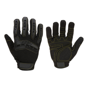 Hot Selling Custom Design Logo Gas and Oil Safety Extrication Drill TPR Industrial Impact Work Polyester Fabric Mechanic Gloves - Product Image 1