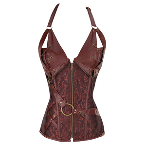 New Arrival Durable Leather Bust Corset Breathable Push <b>Bra</b> Style Medium Control Women's Premium Quality Body Shaper - Product Image 6