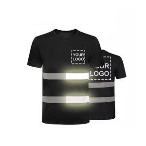 OEM ODM Short Sleeve Safety T <b>Shirt</b> Round Neck <b>Working</b> Safety T <b>Shirts</b> <b>Men</b> Construction Outdoor High Vis Work <b>Shirts</b> Supplier - Product Image 3