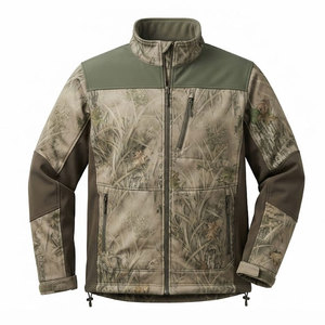Chaqueta Ligera de Softshell para Hombre, Impermeable, Transpirable, Resistente al Viento, con Puños Ajustables, para Caza y Actividades al Aire Libre - Product Image 1