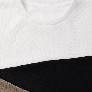 Lightweight Men T-Shirts Durable Custom Logo Cotton O Neck Short Sleeve Basic Tee High Quality OEM ODM Supplier Quick Dry - Product Image 3
