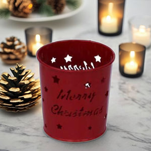 Christmas Flameless Metal <b>T</b> <b>Light</b> Votive Holder for Home Decoration Easter & Valentine's Day-Wholesale Price - Product Image 1