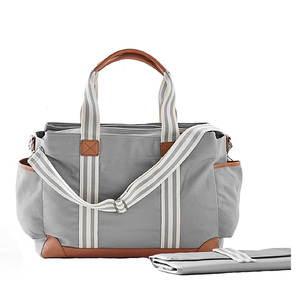 Bolsa de pañales impermeable de gran capacidad, mochila de viaje para bebé, múltiples bolsillos, carga USB, soporte aislado para botellas para padres - Product Image 3