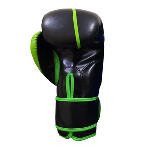 Personalizar negro profesional guantes de entrenamiento de boxeo de alta calidad personalizado barato guantes de boxeo para el entrenamiento de boxeo - Product Image 5