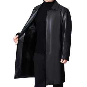 Lambskin <b>Leather</b> <b>Jacket</b> Men Casual Coat Notched Collar Classic Bond Style Ultimate <b>Leather</b> <b>Blazer</b> for Men - Product Image 2