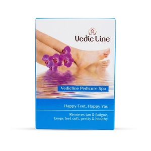 Kit de pédicure pour les soins des pieds avec 4 bombes effervescentes aromatiques pour l'élimination des peaux mortes et un traitement spa relaxant, prix export - Product Image 1