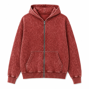 Sweat-shirt à capuche délavé à l'acide, coupe classique, unisexe, décontracté, 100% coton, imperméable, nouveau modèle, vêtements de rue pour hommes, saison hivernale - Product Image 5
