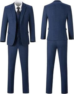 Latest New Trending Business Men's Groomsmen Tuxedo <b>Suit</b> Set Blazer Pant Coat 100% Wool Plus Size Sale Reasonable Price - Product Image 3