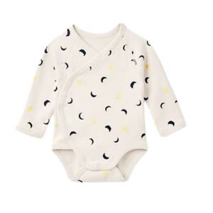 Private <b>Label</b> Organic Cotton Unisex Baby Onesie Eco Friendly Soft Breathable Two <b>Way</b> Zipper Lace-<b>Up</b> Closure OEM Wholesale - Product Image 6