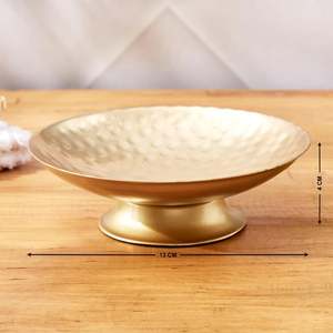 Jabonera de Latón Resistente para Montar en la Pared del Baño, con Acabado Dorado Premium para Decoración de Baños de Hotel - Product Image 3