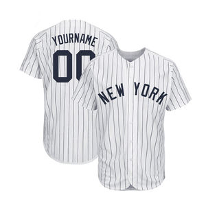 เสื้อเบสบอลซอฟต์บอลผู้ชายแบบใหม่สีขาว เสื้อเบสบอลเยาวชนทรงเข้ารูป เสื้อเบสบอลแบบสั่งทำพิเศษสำหรับทีม - Product Image 4