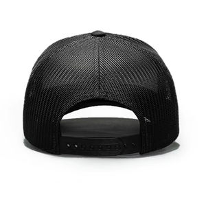 Casquettes de chasse en maille à 5 panneaux avec logo personnalisé, haute qualité, 100% polyester, casquette de sport respirante, tissu imperméable, broderie 3D - Product Image 5