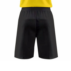 Nouvelle tenue de basket-ball réversible et respirante, imprimée en jaune, pour équipe, avec couleurs et motifs personnalisables, numéro et nom d'équipe - Product Image 5