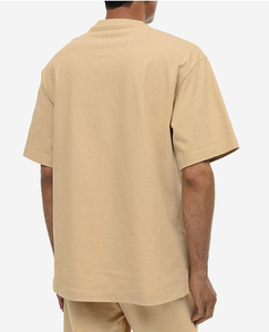 T-shirts pour hommes avec logo personnalisé, 100% coton jersey, uni, écologique, coupe ajustée, décontracté, en vente à bas prix Fortloe - Product Image 3
