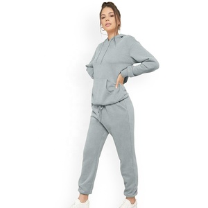 Econex <b>Sports</b> 2025 Winter New Fashion Solid Two Piece Set <b>Women</b> Color Block <b>Long</b> <b>Sleeve</b> <b>Top</b> Skinny Leggings Tracksuit Plus Size - Product Image 6
