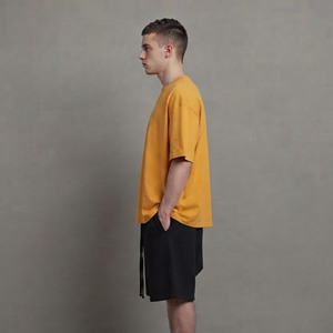 OEM 2 Color Casual wear T-Shirt And Shorts <b>Set</b> Crew Neck Short Sleeve Lightweight 100% Cotton Summer wear men's 2 piece <b>set</b> - Product Image 3