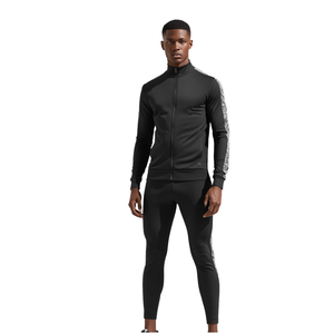 Survêtement d'entraînement pour homme, coupe classique, séchage rapide, respirant, polyester, sportif, longueur intégrale, hiver - Product Image 3