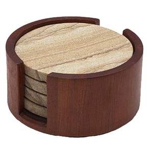 Factory Supply Round Acacia Walnut Bamboo <b>Coasters</b> Custom Beer <b>Drink</b> Print Wooden MDF <b>Coaster</b> Wood Cup <b>coaster</b> - Product Image 2