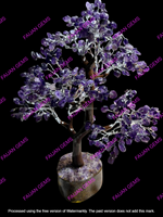 Arbre en Cristal d'Améthyste 100% Naturel à Thème Spirituel, Pierres Semi-Précieuses, Décoration d'Intérieur et Bijoux FAIJAN GEMS Rajasthan