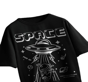 Camisetas Unisex con estampado personalizado para parejas, ropa de calle, camisetas de algodón, camisetas informales de manga corta con estampado de logotipo de gran tamaño - Product Image 3