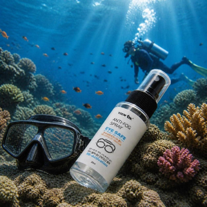 Spray Limpiador de Lentes Antivaho VIEW OK, Seguro para los Ojos, Plástico, Deportivo, 20 ml, para Gafas de Natación y Lentes, Uso en Flotadores de Natación, Todas las Estaciones - Product Image 6